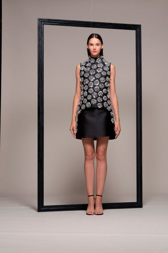 Embroidered Cocktail Dress