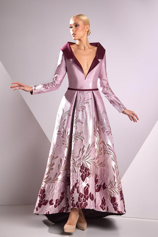 Jacquard Gown