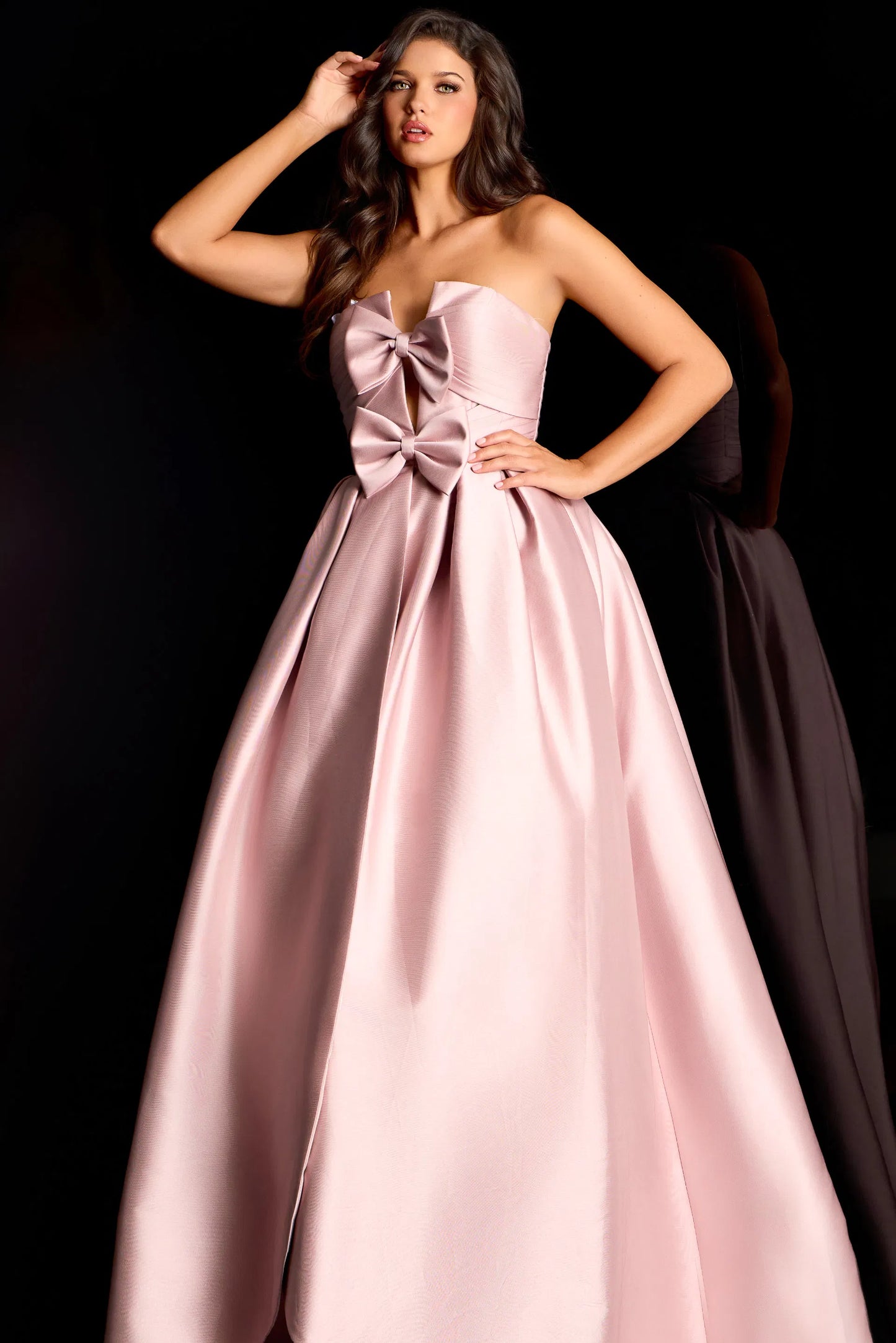 Satin Ball Gown