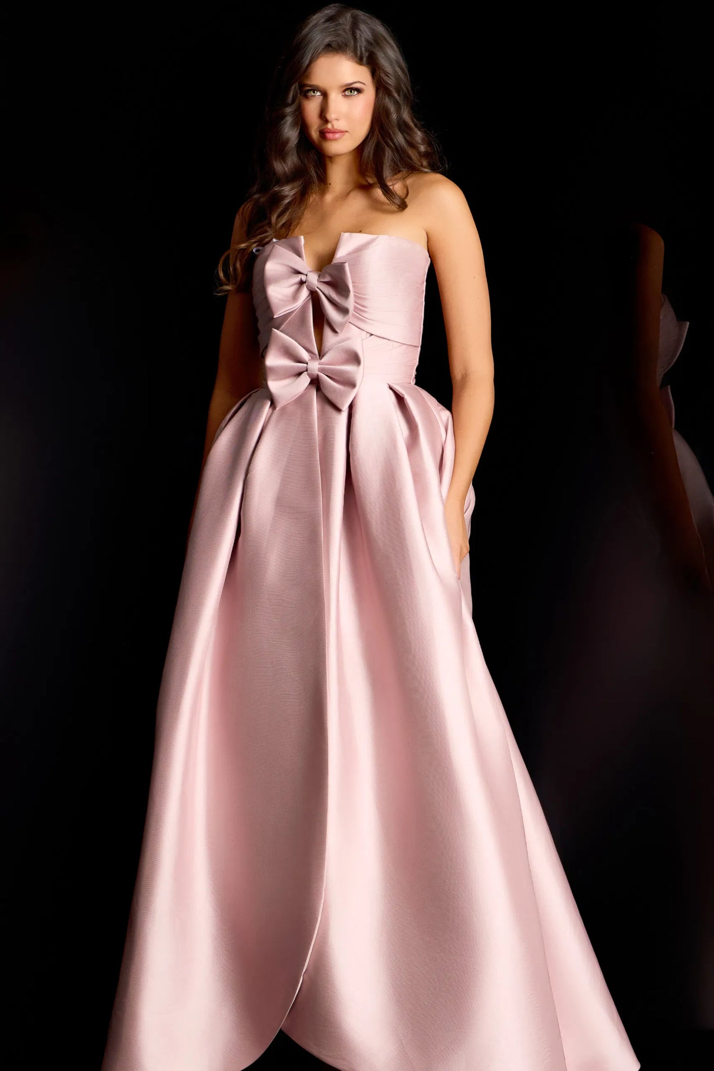 Satin Ball Gown