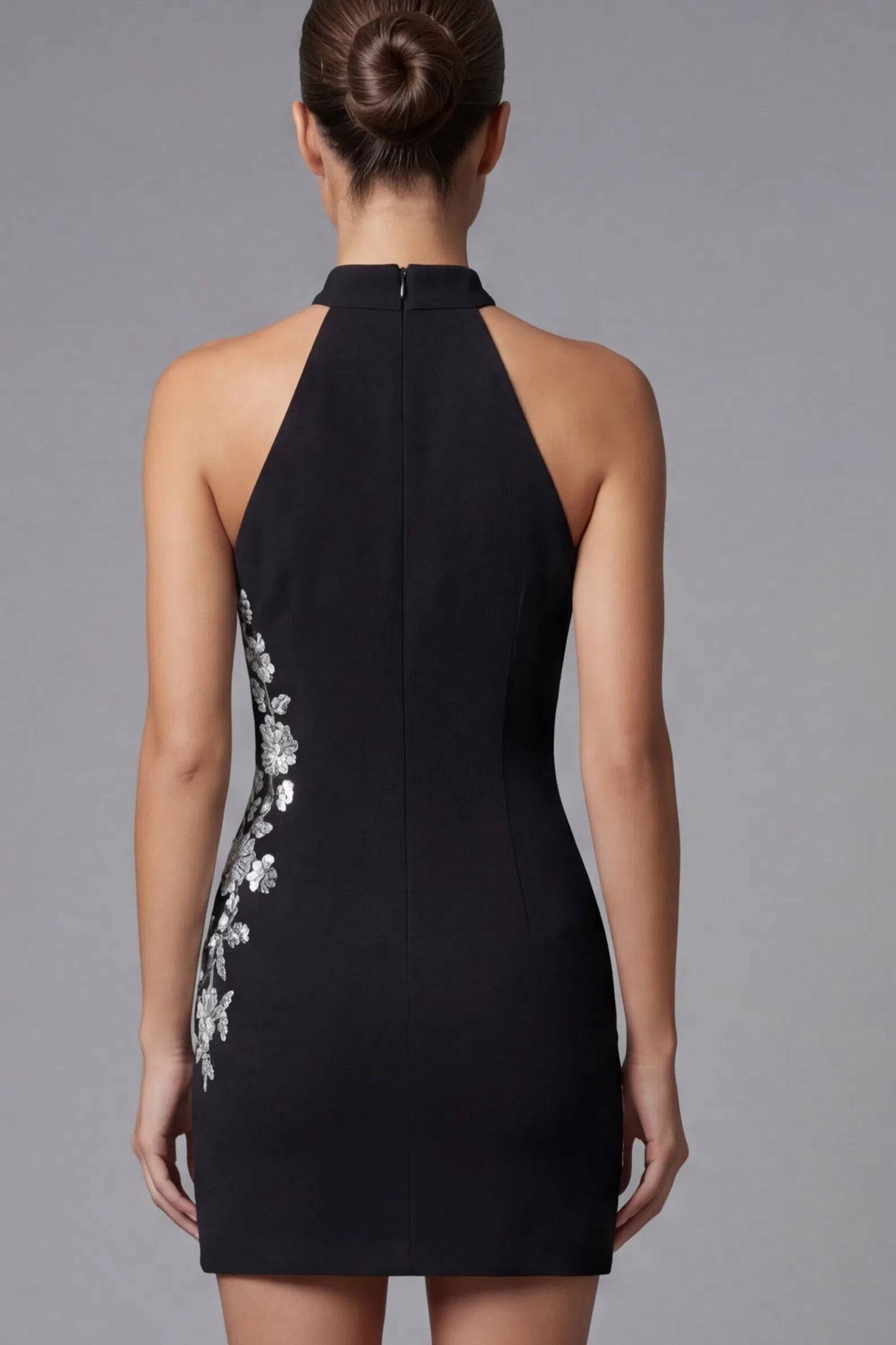 Halter Neck Mini Dress