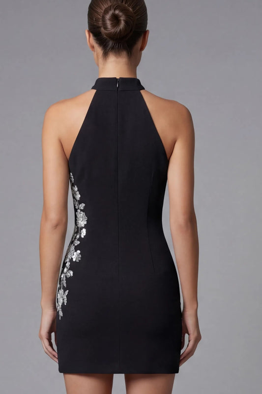 Halter Neck Mini Dress