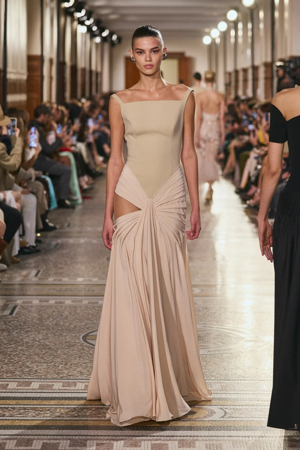 Ruched Evening Gown