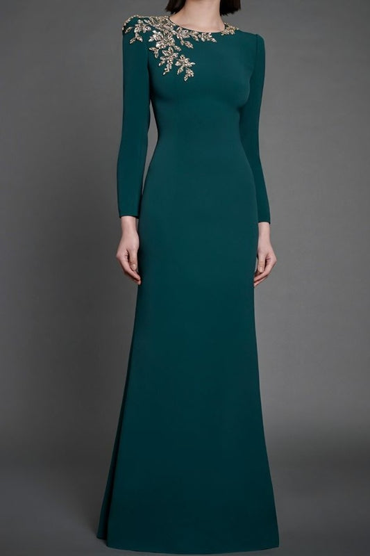 Angel Eyes Beaded Gown