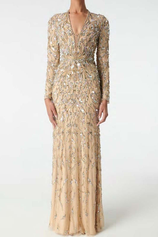 Kaia Beaded Gown