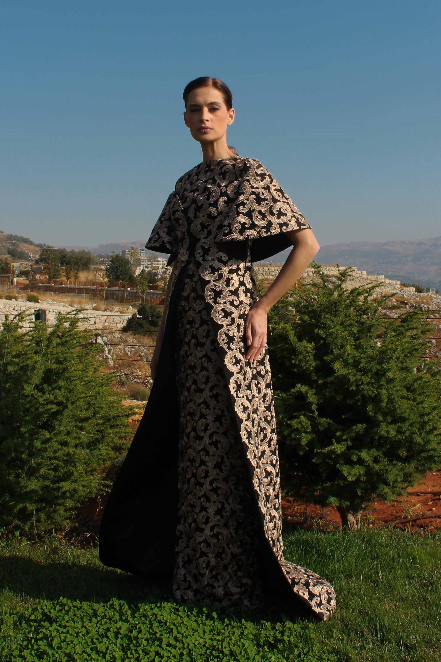 A-Line Lace Gown
