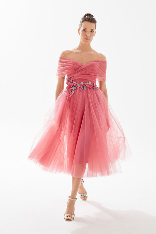 Lena  Midi  Dress