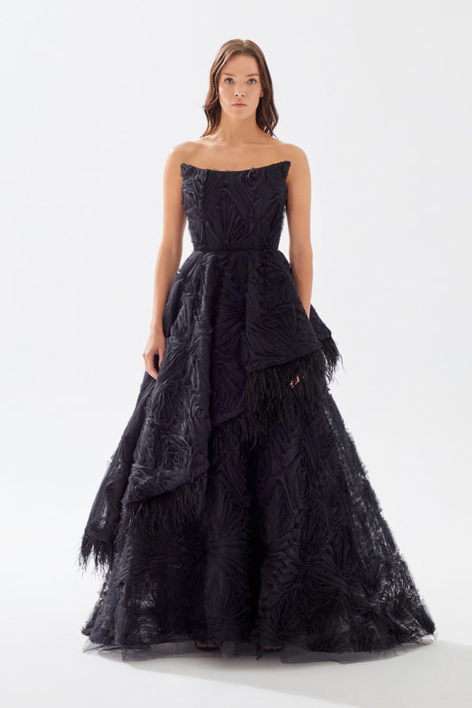 Fluffy Tulle Gown