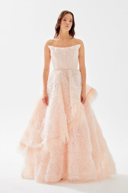 Fluffy Tulle  Gown