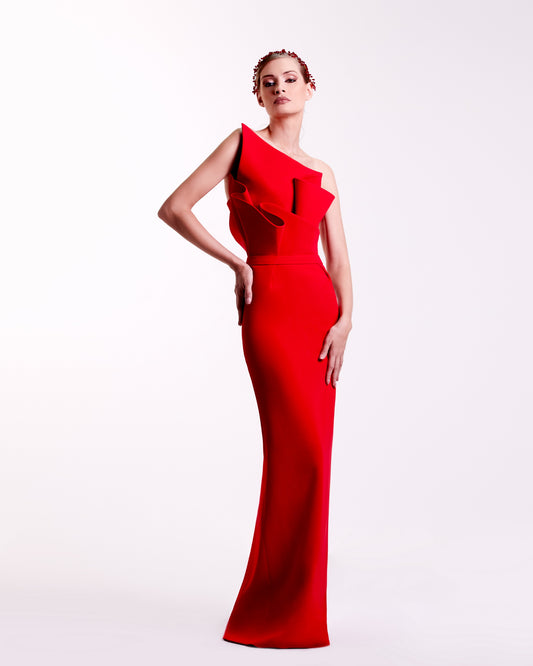 Structured Gown