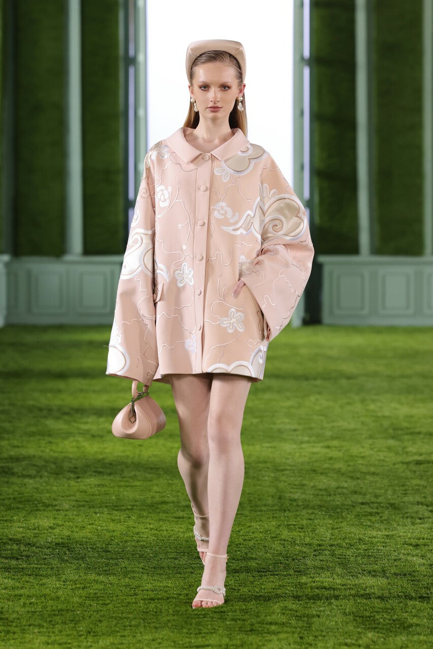 Oversized Crepe Jacket