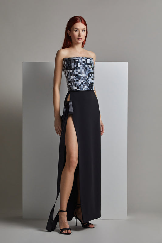 Strapless KAZUTO Top & Skirt