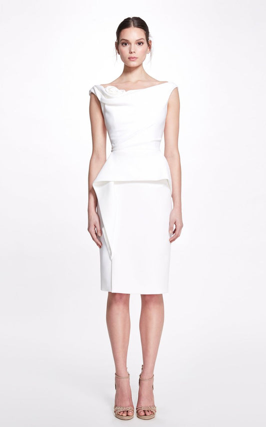 Boat Neckline Cocktail Dress