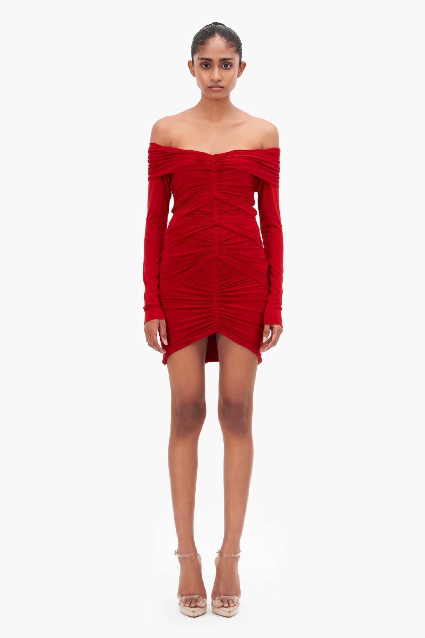 Intersect Drape Dress