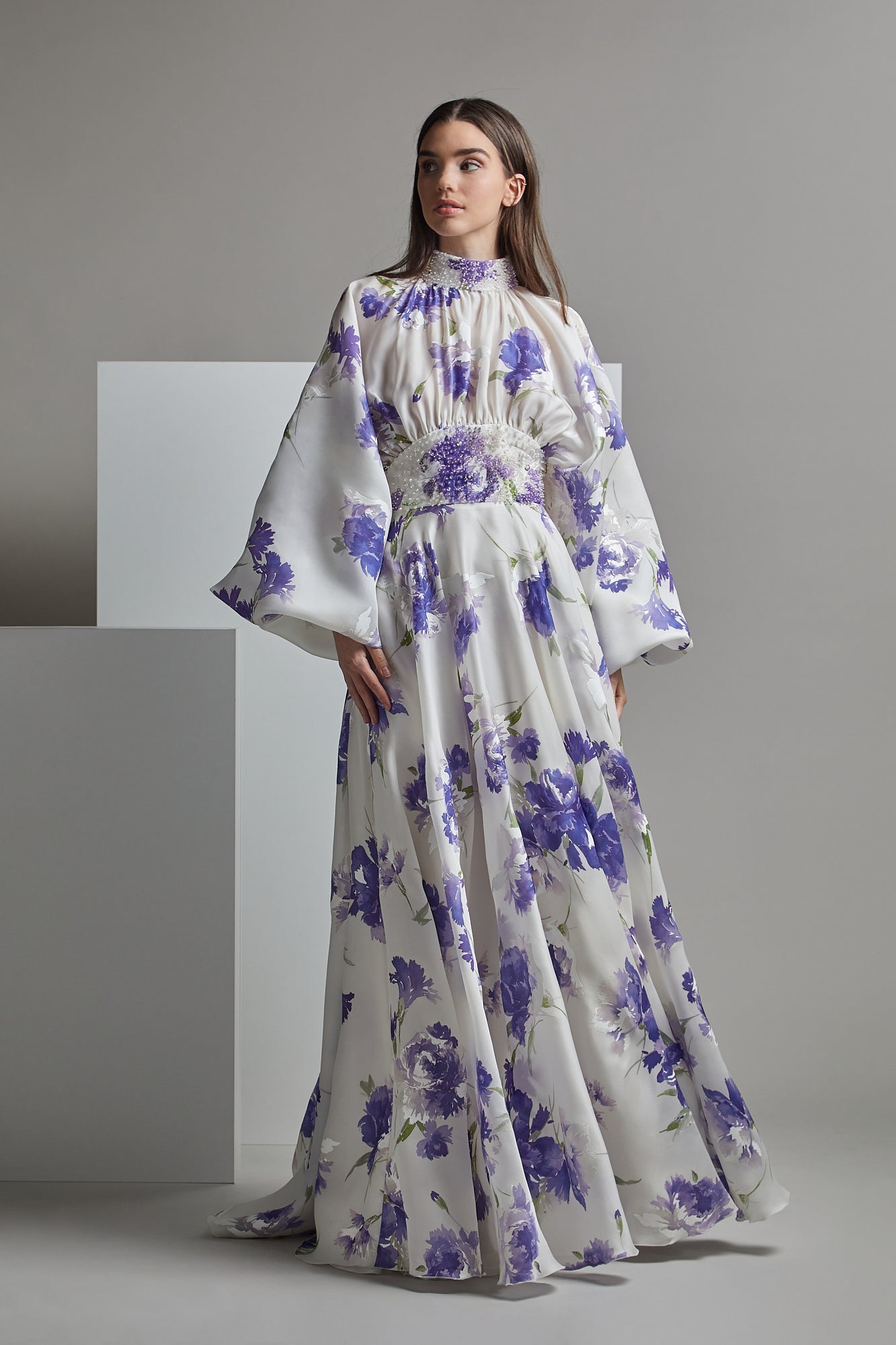Long Sleeve KEIKO Evening Dress