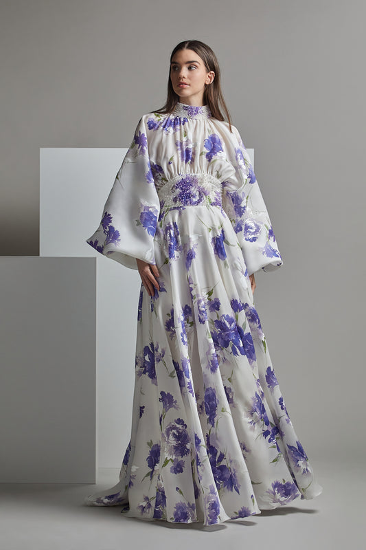 Long Sleeve KEIKO Evening Dress