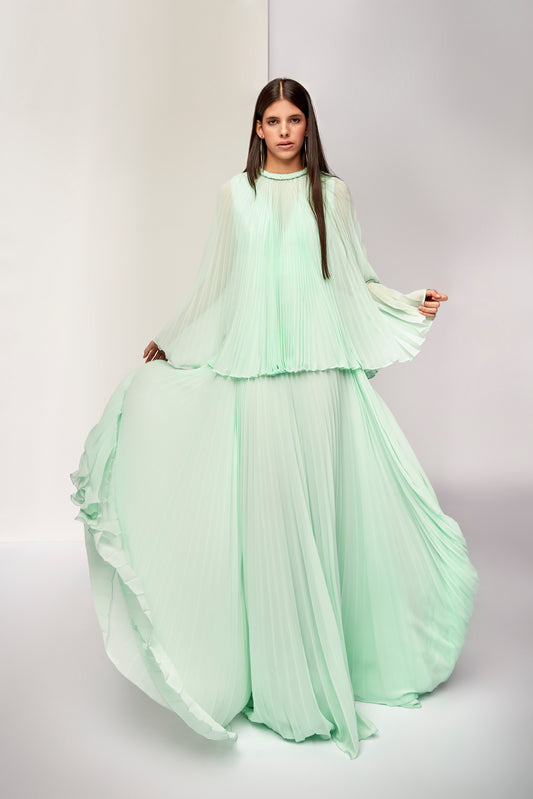 Fubine Gown with Cape