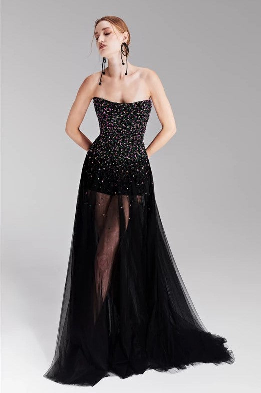 Embroidered Short Jumpsuit