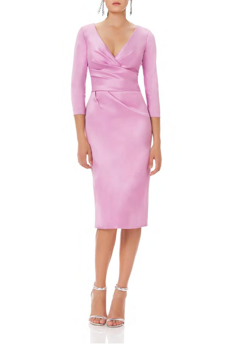 3/4 Sleeve Cocktail Dress
