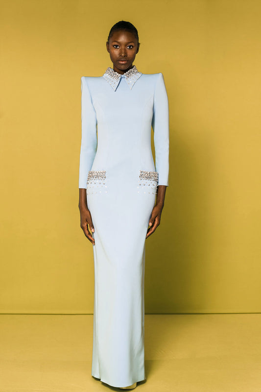 Long Sleeve Hait? Gown