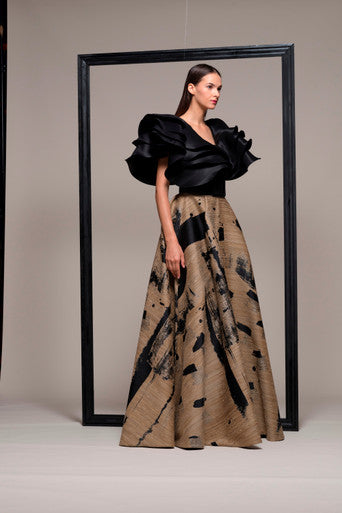 Scult A-Line Evening Gown