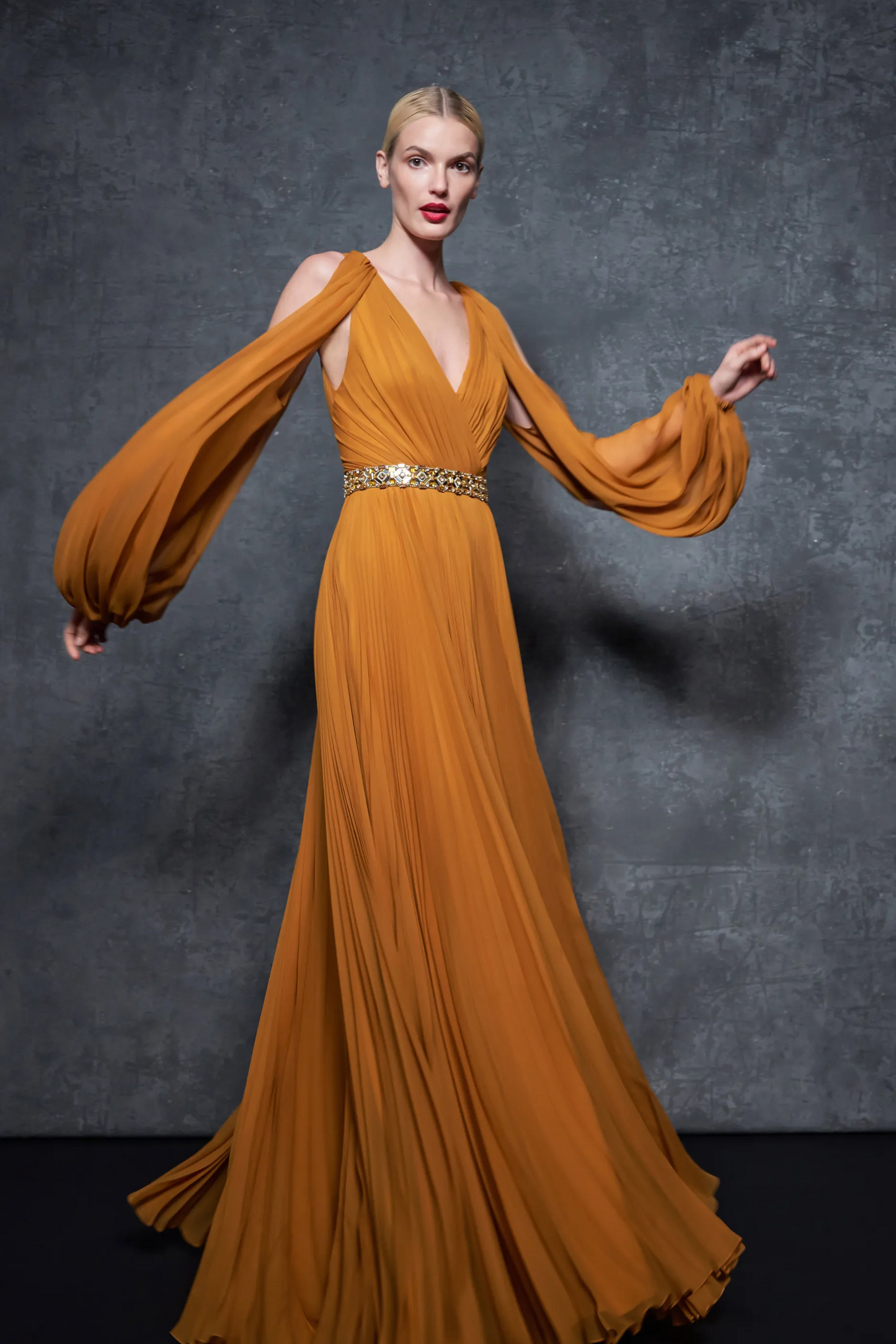 Rapture Beaded Waist Gown