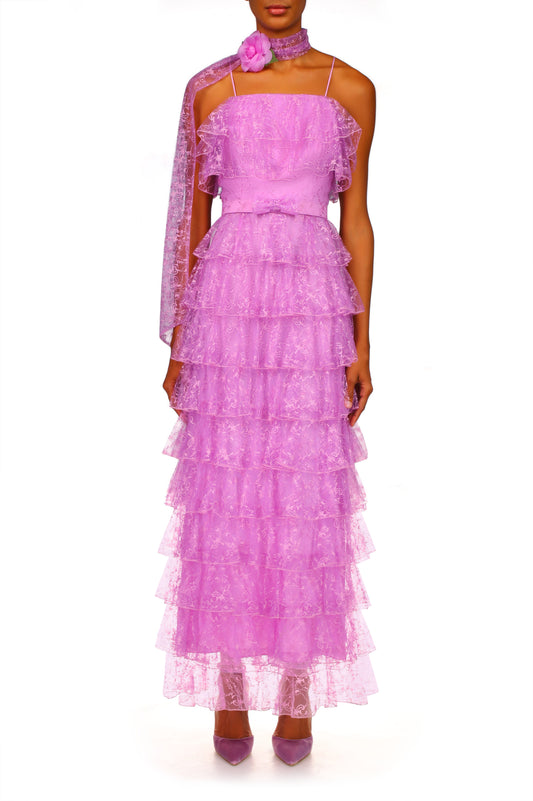 Tiered Ruffled Dress