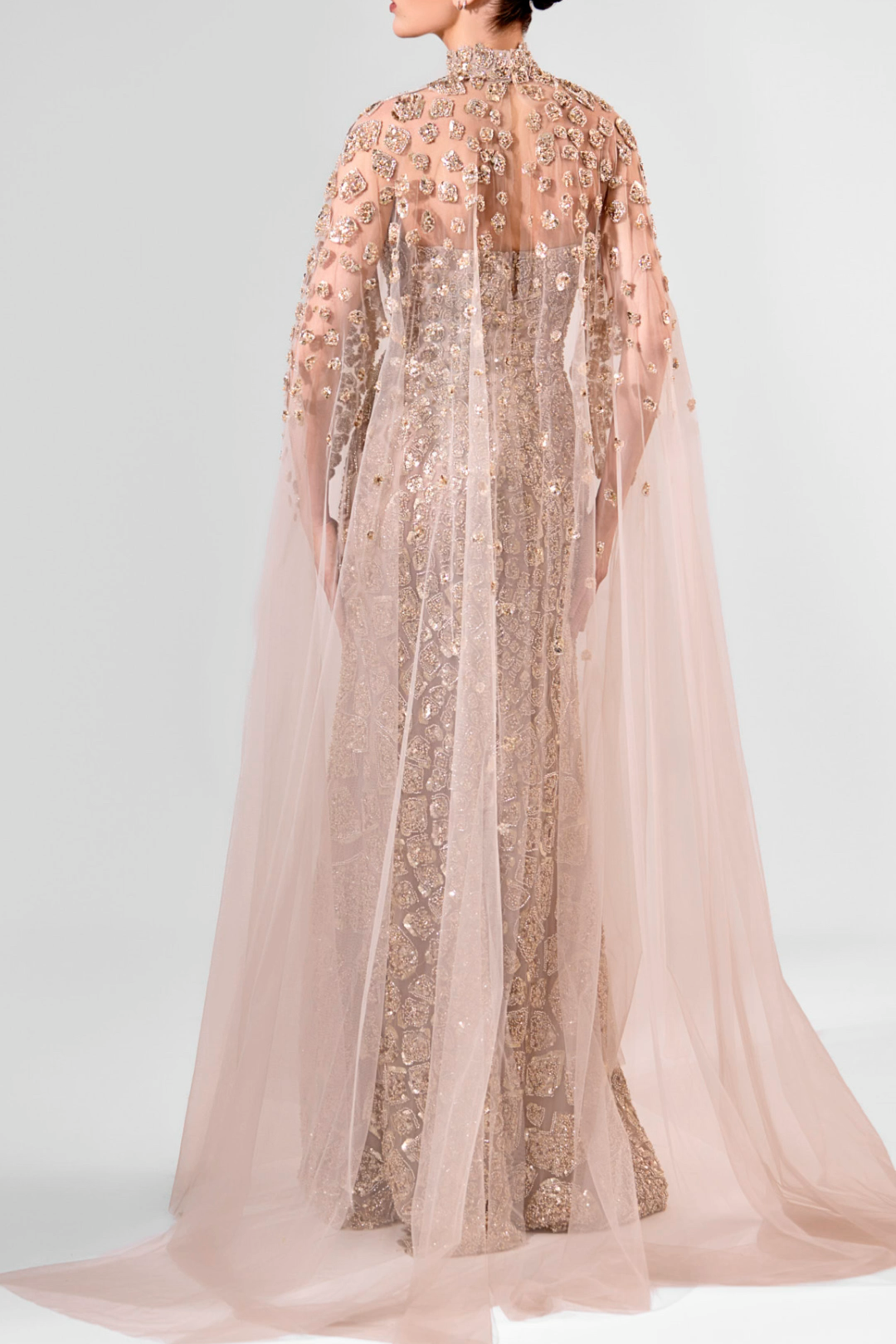 Fully Embroidered Gown