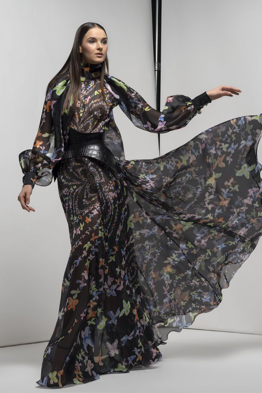 Long Sleeve Dobson Gown