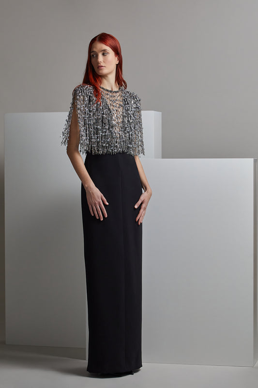 KOZO Capelet Evening Dress