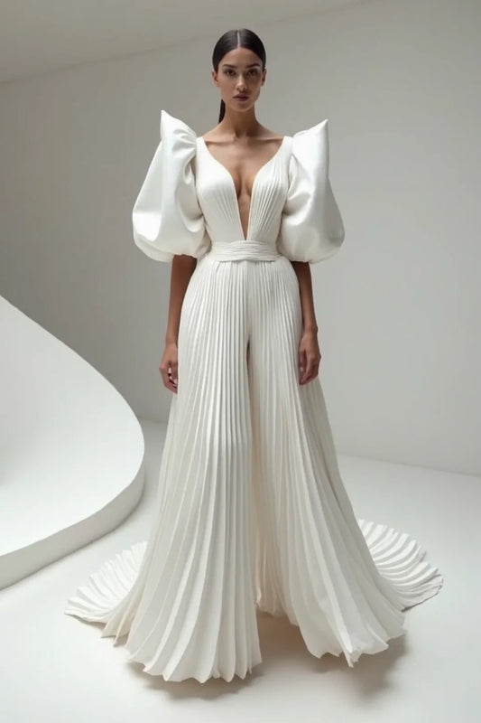 Bel Pleat Jumper
