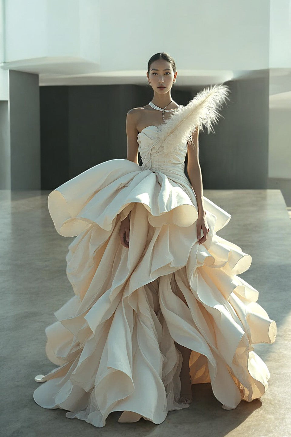 Ecru Gown