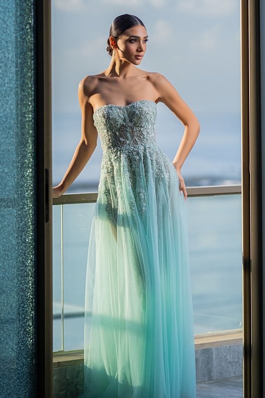 Claire Tulle Gown