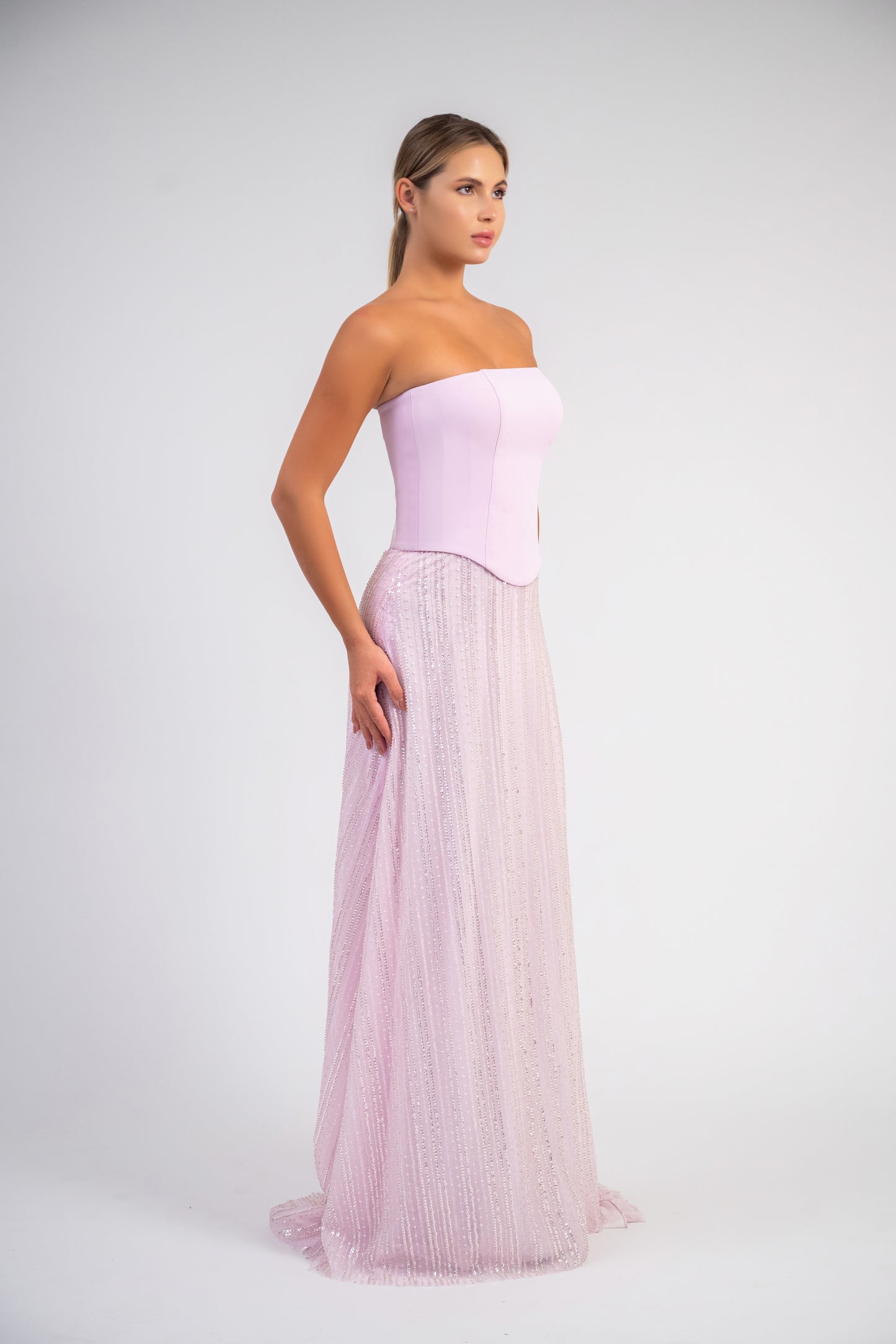 Sparkling Tulle Gown