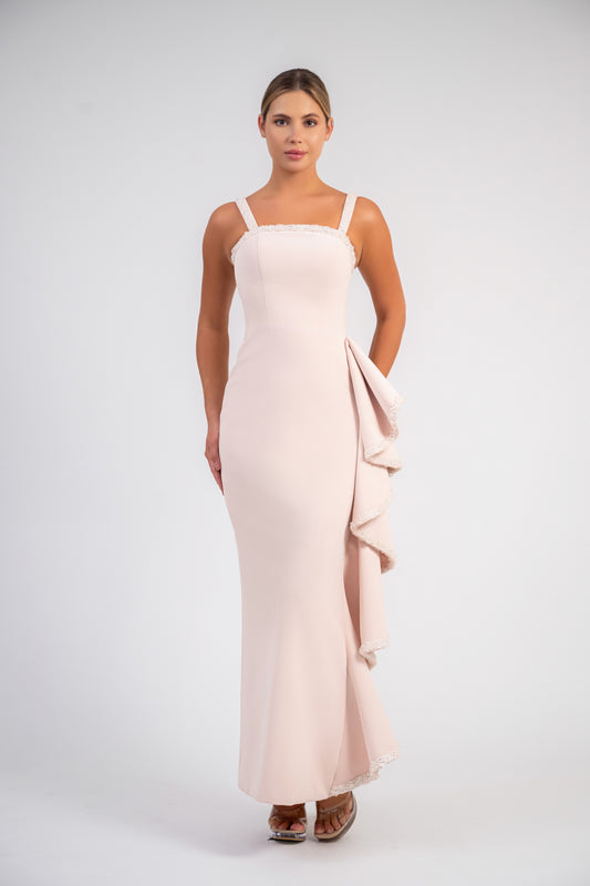 Sleeveless Ruffle Dress