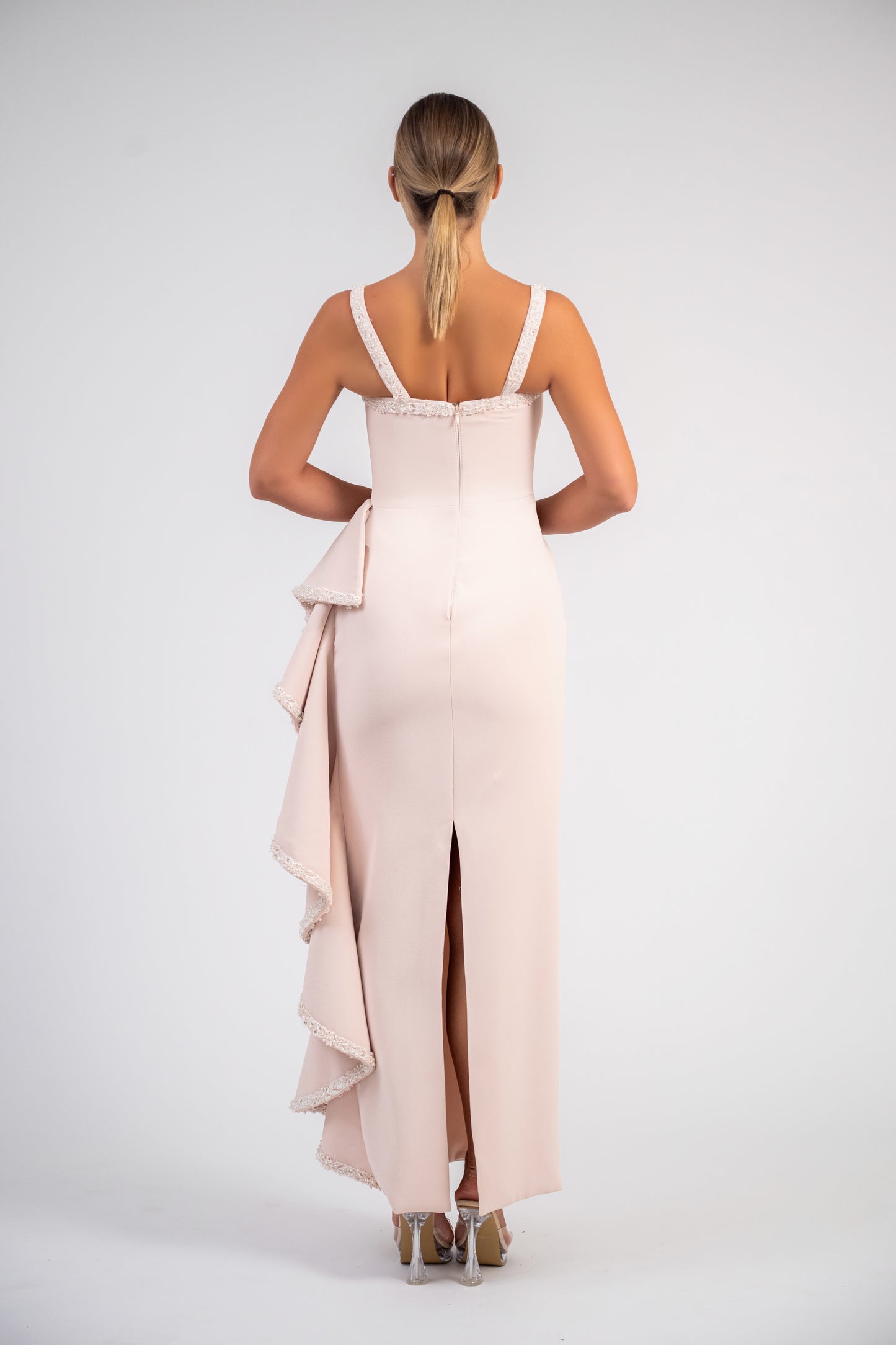 Sleeveless Ruffle Dress