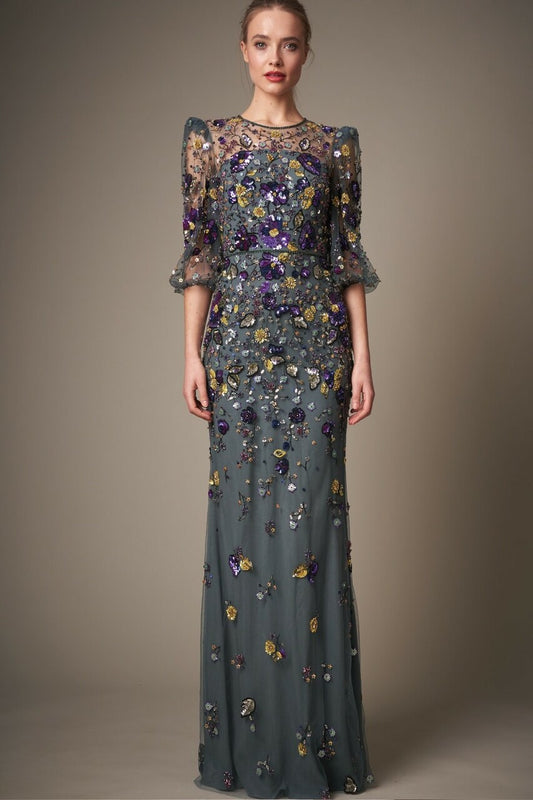 Ava Embellished /Tulle Gown