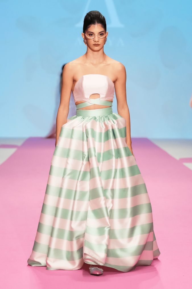Mara Strapless Gown