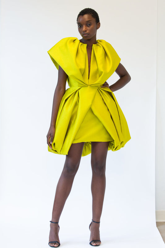Silk Tulip Dress