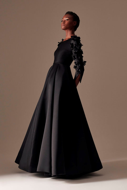 Blackberry Lily Gown