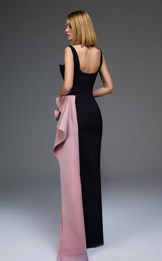 Sleeveless Fitted Column Gown