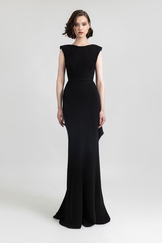 Backless Slim-Cut Gown