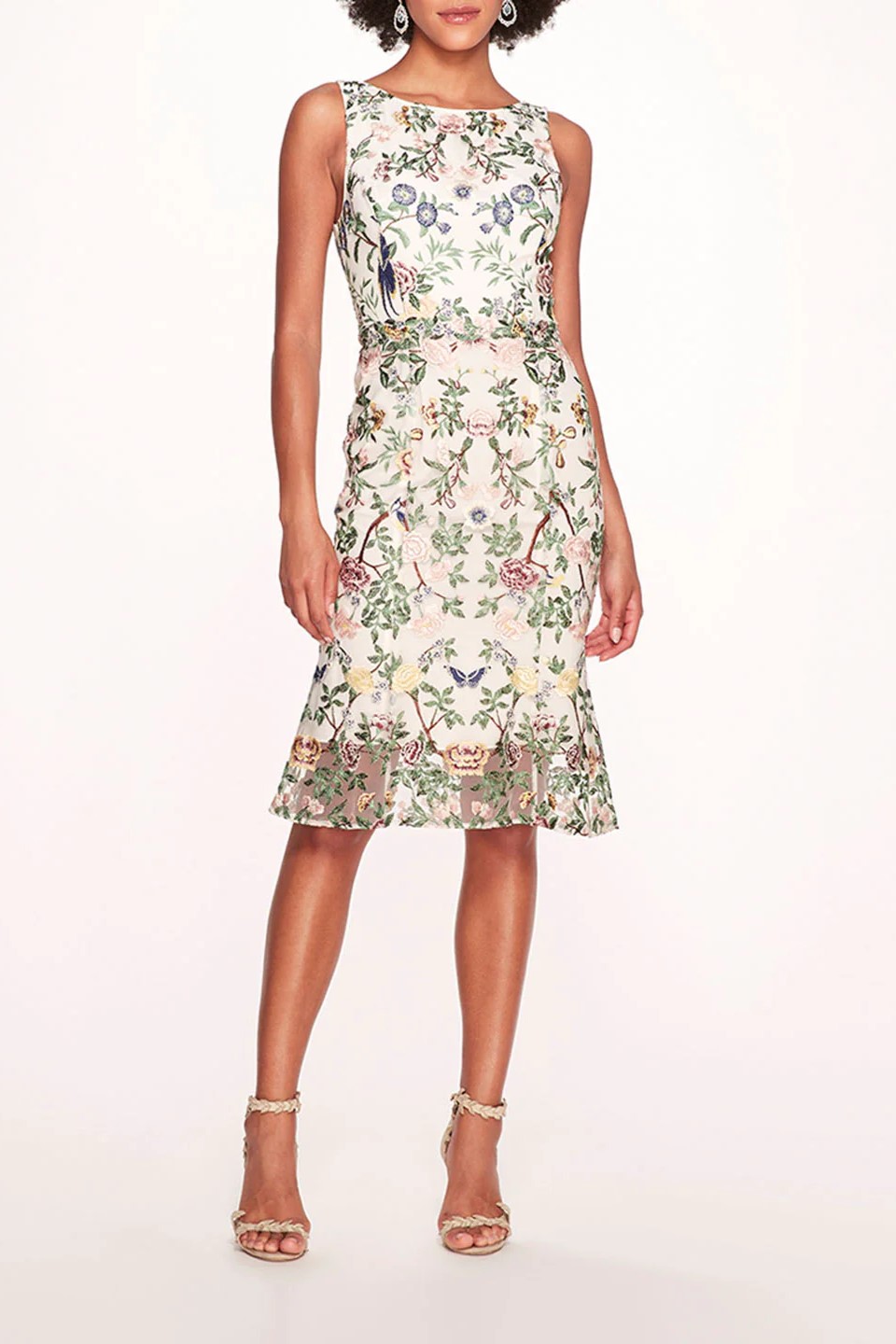 Botanical Midi Dress