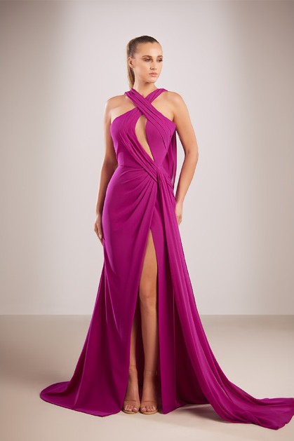 Sleeveless Crisscross Dress