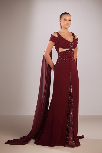 Off-Shoulder Strap Dress