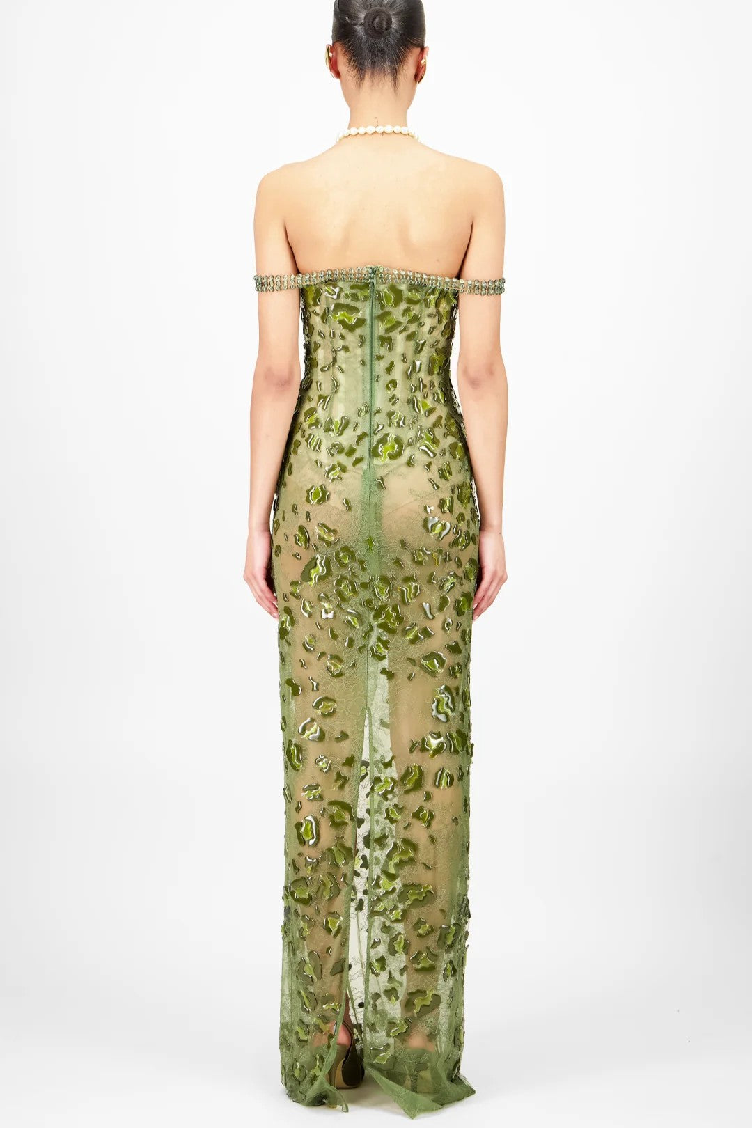 Off-Shoulder Long Dress