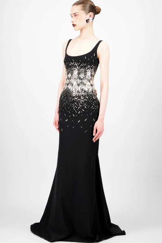 Embellished Long Dress