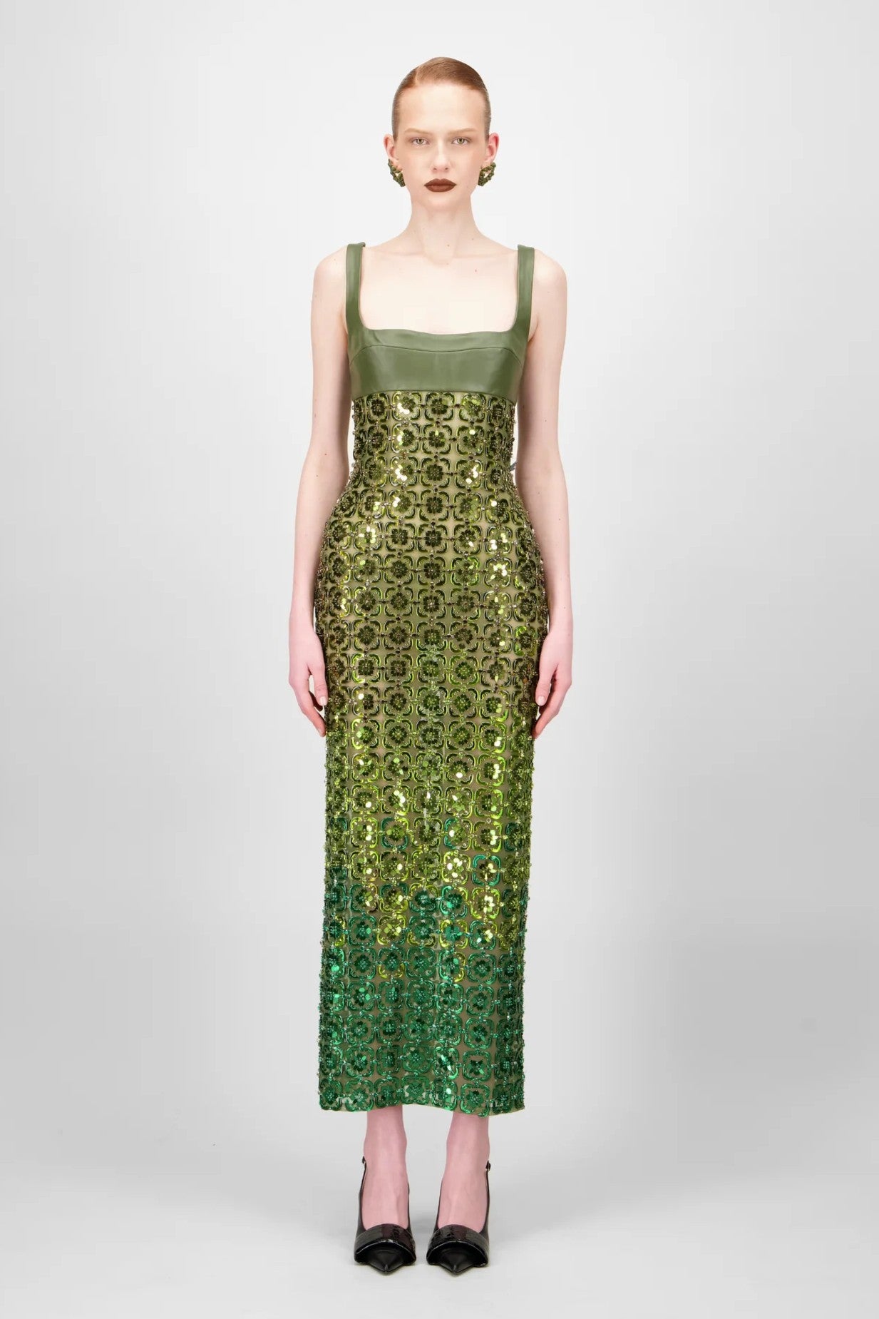 Glow Sequin Midi Dress