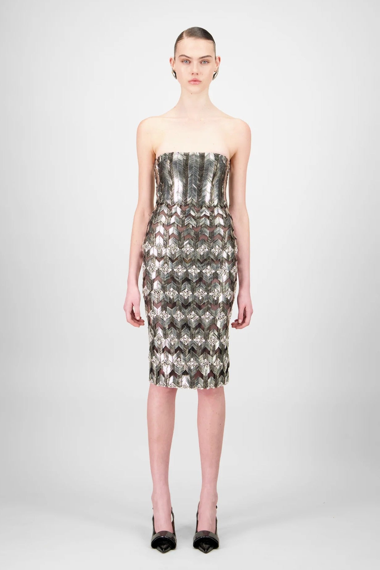 Strapless Short Dress