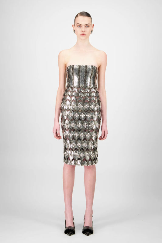 Strapless Short Dress